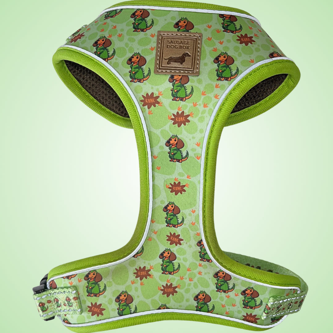 Weenie-Saurus Anti-Rub Dachshund Harness