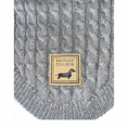 Load image into Gallery viewer, Cloud Blue Luxury Cable Knit Dachshund Jumper
