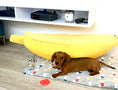 Load image into Gallery viewer, Sausage Dog Box Banana Cave Bed - SMALL
