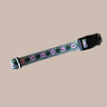 Load image into Gallery viewer, Pink Rosewood Argyle Dachshund Dog Collar
