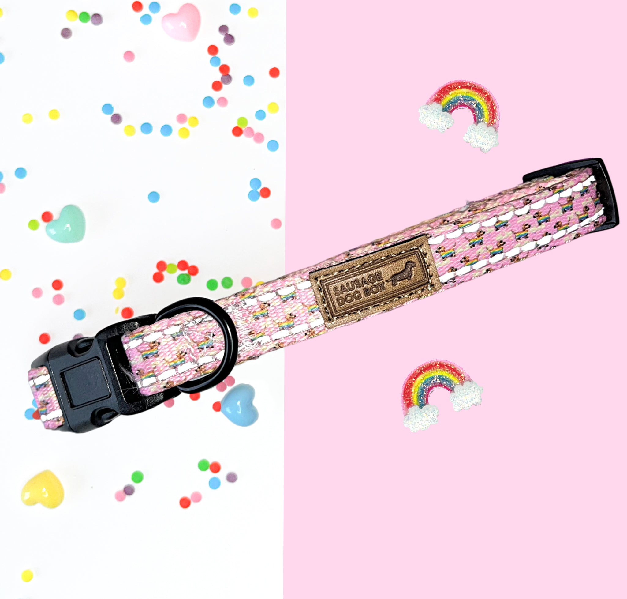 Adjustable Collar - Chasing Rainbows