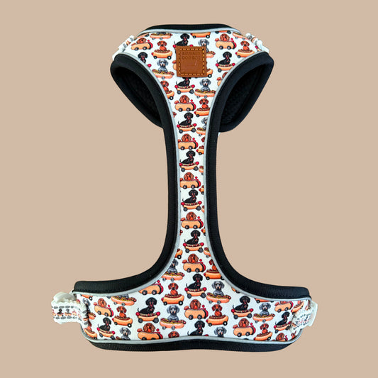 Anti-Rub Dachshund Harness - Weiner On Wheels
