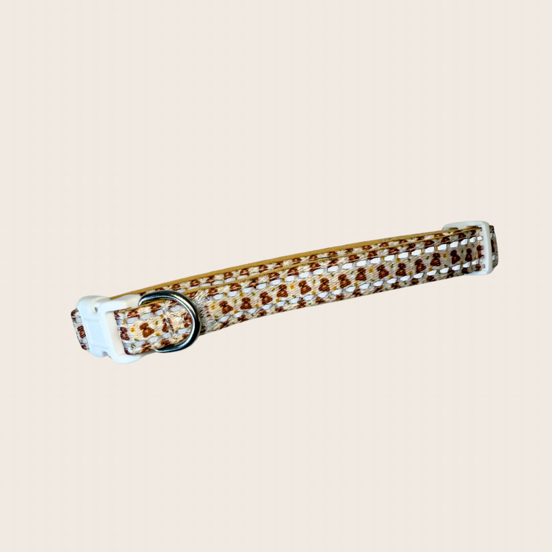 Honey Bear Sausage Dog Adjustable Collar