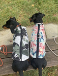 Load image into Gallery viewer, CLEARANCE - Sausage Dog Box Waterproof Step In Puffer Coat - Khaki Print
