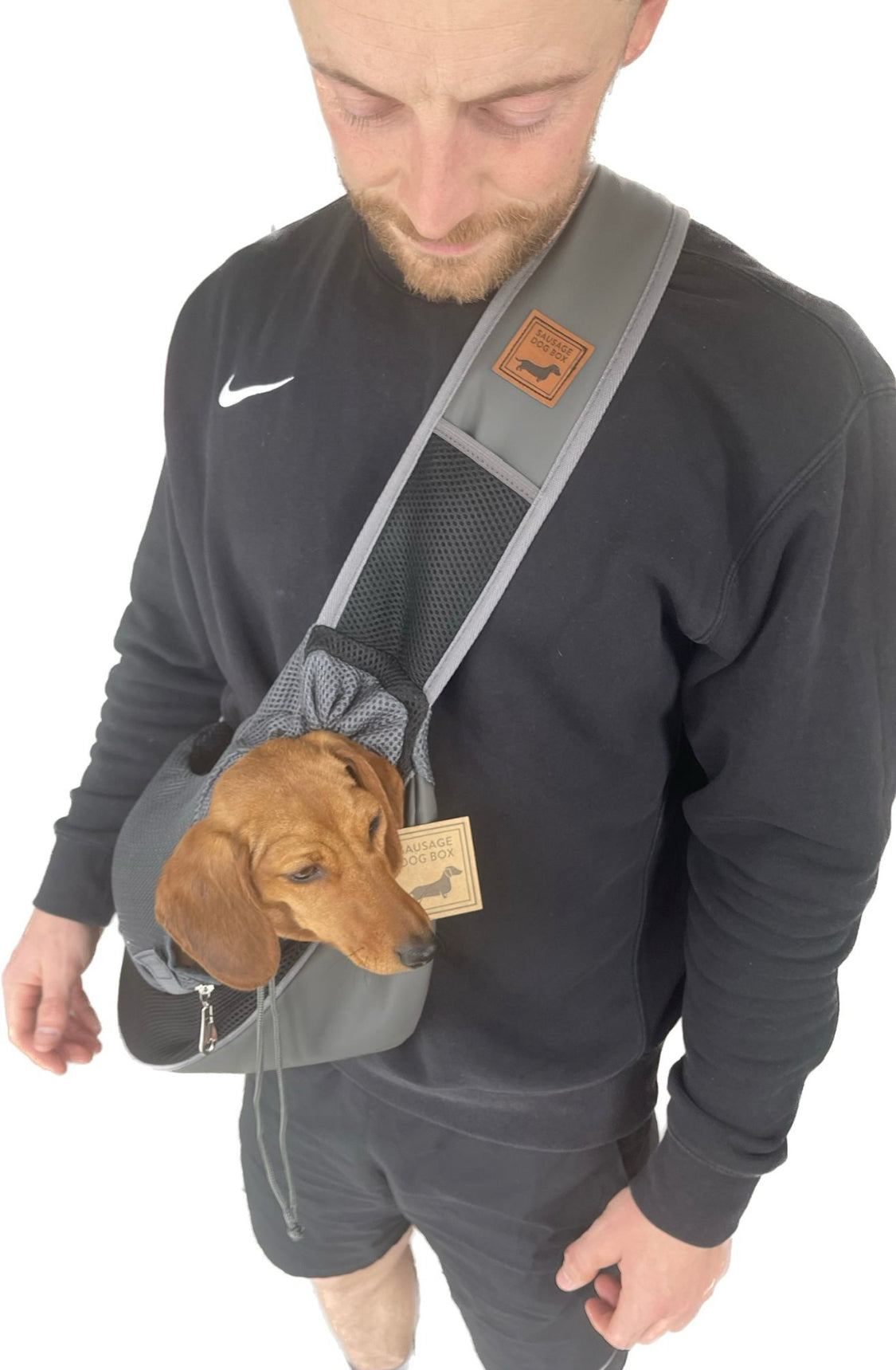 Sausage Dog Box Dachshund Puppy Sling Carrier Bag