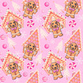 Load image into Gallery viewer, ‘Dashin’ Through The Dough’ Gingerbread Dachshund Lead
