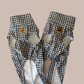 Load image into Gallery viewer, Houndstooth Dachshund Fleece Jumper / Sweater | Sausage Dog Box
