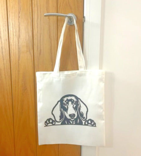 Sausage Dog Box Tote Bag