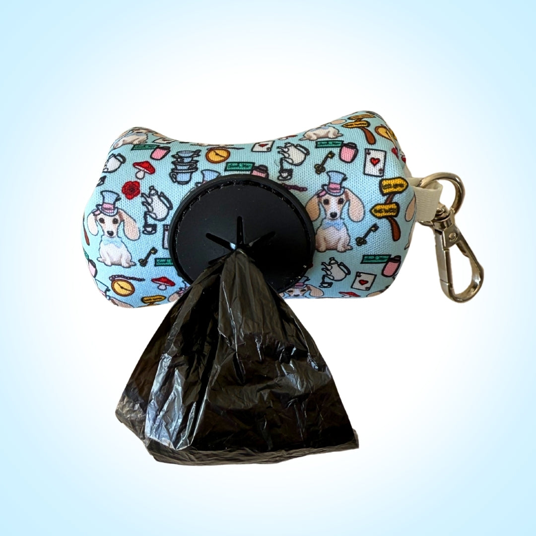 Dachshund Wonderland Poop Bag Holder