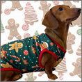 Load image into Gallery viewer, Sausage Dog Box Christmas Gingerbread Tee
