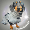 Load image into Gallery viewer, Sausage Dog Coat - Glow Getter - Reflective Light Up LED Dachshund Coat
