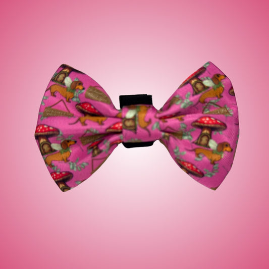 ‘Enchanted’ Cute Dachshund Bow Tie