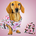 Load image into Gallery viewer, Howdy Cowgirl 'Dach-A-Mac' Dachshund Rain Mac In Bag
