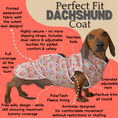 Load image into Gallery viewer, Warm Waterproof Dachshund Coat - Saucy Sausage Raincoat In Hot Dog Design
