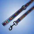 Load image into Gallery viewer, Navy Balloon Dog Dachshund Lead
