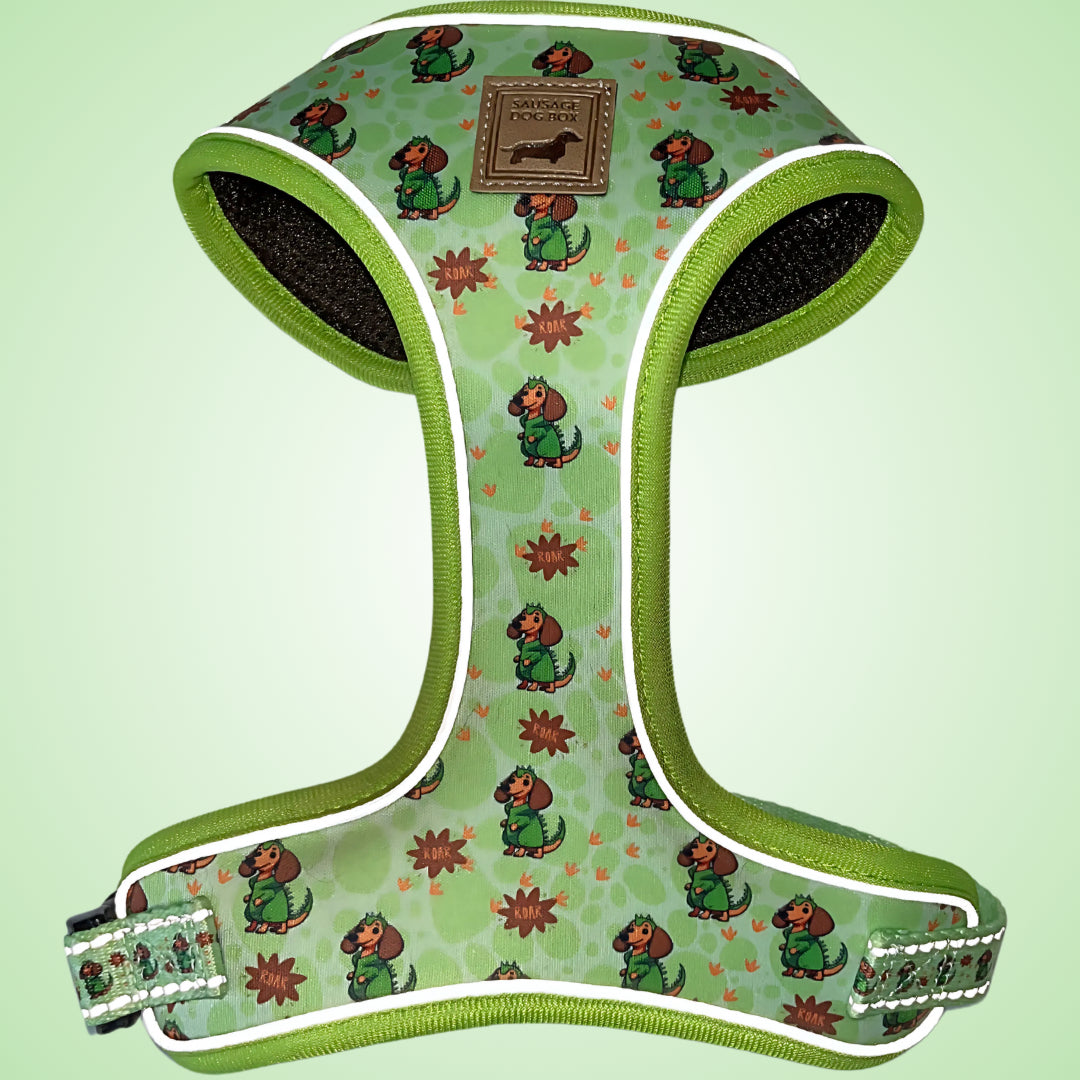 Weenie-Saurus Anti-Rub Dachshund Harness
