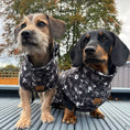 Load image into Gallery viewer, Black Twilight Doxie Fleece Dachshund Long Dog Zipper Jumper
