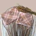 Load image into Gallery viewer, Chestnut Plaid Argyle Dachshund Dog Snood
