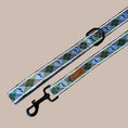 Load image into Gallery viewer, Blue Highland Argyle Dog Lead
