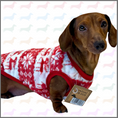 Load image into Gallery viewer, Red Oh Deer - Sausage Dog Box Dachshund PJ's/Jumper
