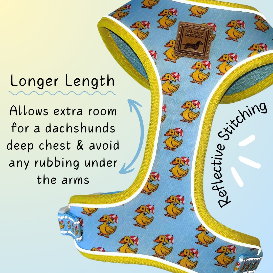 Duck-Hound Anti-Rub Dachshund Harness