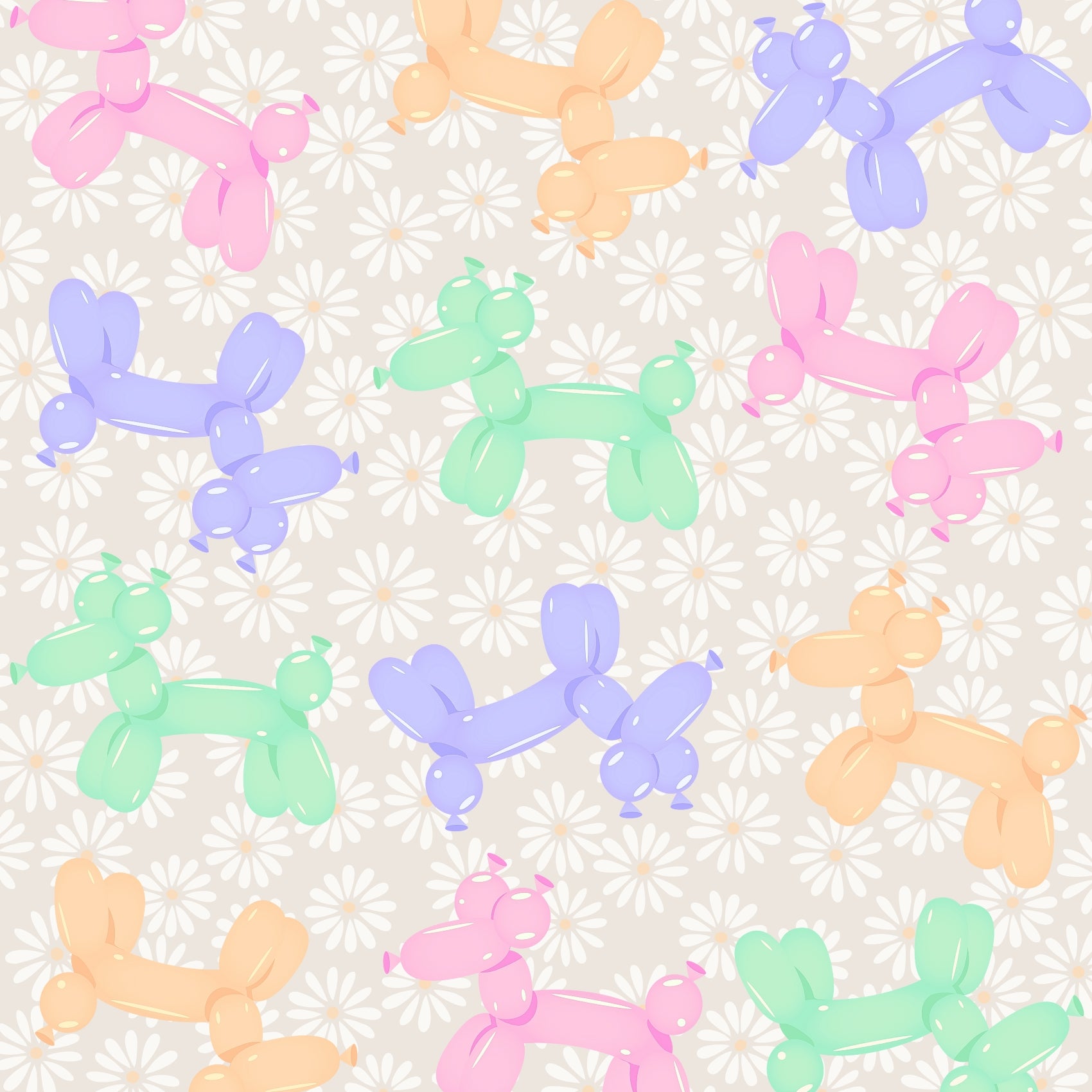 Daisy Balloon Dog Dachshund Anti-Rub Harness