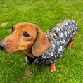 Load image into Gallery viewer, Black Twilight Doxie Fleece Dachshund Long Dog Zipper Jumper
