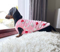 Load image into Gallery viewer, Pink Mini Love Hearts - Sausage Dog Box Dachshund PJ's/Jumper
