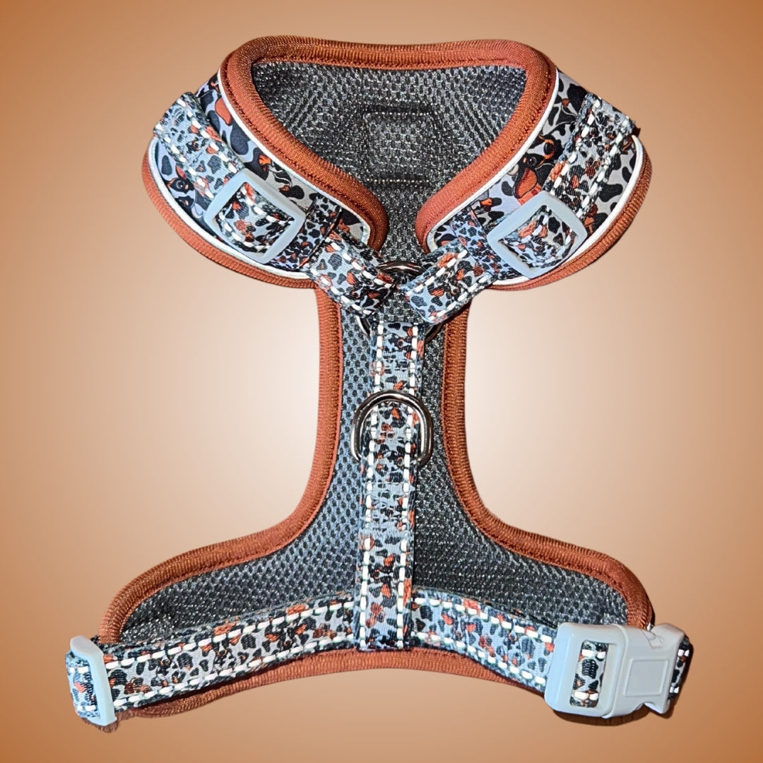 Howdy Cowboy Anti-Rub Harness for Dachshunds / Adjustable Sausage Dog Harness
